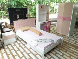 Set Kamar Anak Bandung Warna Pink Feminim – Pesanan Bpk Rudi