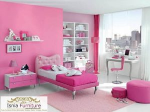 Set Kamar Anak Perempuan Pink Kota Serpong