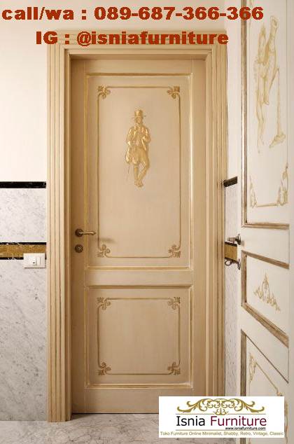 Jual Pintu Klasik Mewah Kekinian Desain Berukir